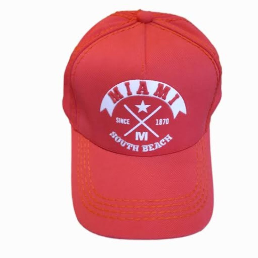 Robin Ruth snapback cap Miami South Beach Red